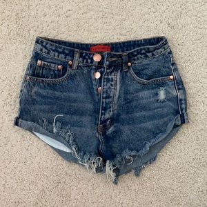 Jean shorts